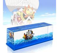 Byhsoep Bateau Pirate, Bateau en Bouteille Model Ship Thousand Sunny Cruise Ship Fluid Drift Bottle - Décoration de Bateau de Pirate - Décoration de Table