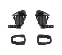 BYHWAEE Gicleur Lave Glace Compatible avec Jeep pour Grand pour Cherokee 2011-2020 2X Buse Lave-Glace Voiture Tête De Pulvérisation D'essuie-Glace 68260443AA Buses Lave-Glace Gauche Droite