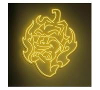 Byicoo Enseignes au néon d'art suspendues D'Ambiance Apaisante Lampe Enseigne Au Néon Pepper, Chili, Idéale Pour Les Bistrots, Restaurants(E,90cm)