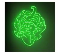 Byicoo Enseignes au néon d'art suspendues D'Ambiance Apaisante Lampe Enseigne Au Néon Pepper, Chili, Idéale Pour Les Bistrots, Restaurants(A,70cm)