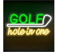 Byicoo Enseignes au néon d'art suspendues Pour lampe au néon, emprunt pour golf pour enseigne LED pour