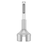 BYINGS 1/2Pcs Foret à tige de terre lourd en acier forgé Diamètre intérieur 21 mm Marteau haute dureté Foret à tige de terre carré SDS Tige de terre