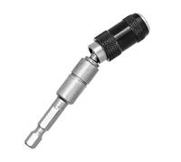 BYINGS 1 porte-foret magnétique pivotant, ensemble de supports d'embouts de foret, extension de foret pivotante, 1/4 pouce, vis pivotante à dégagement rapide hexagonale