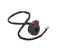 BYINGS Interrupteur de démarrage guidon VTT à 8 fils avec levier starter