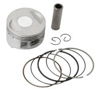 BYINGS Kit piston 52,4 mm, 57, 58,5, 61, 63, compatible avec les moteurs de scooter temps BaotianBT125T, Rocky125, Tanco125, 125 cc, 150, 152QMI, 157QMJ(160cc 58.5mm)