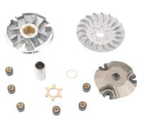 BYINGS Kit variateur avec rouleaux 6g et ventilateur compatible moteur de scooter 2 temps JOG90 Axis90 90cc 3WF 3VR