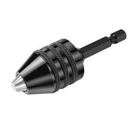 BYINGS Mandrin de perceuse 0,3-8 mm, mini mâchoire à changement rapide, adaptateur de foret sans clé, support de fixation de pince, outils, adaptateur de tige hexagonale électrique