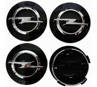 byjgs 4 Pièces Cache Moyeux pour Opel Antara 2012-2016, Voiture Cache Moyeu Roue Centrale Accessoires Étanche Anti Poussière,60mm