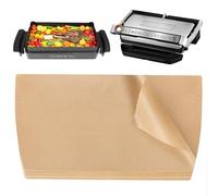 BYKITCHEN Lot de 100 feuilles de papier sulfurisé pour barbecue de contact Tefal OptiGrill XL et Tefal OptiGrill Elite XL