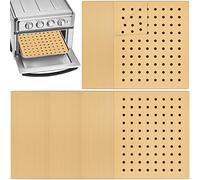 BYKITCHEN Lot de 100 feuilles de papier sulfurisé rectangulaire non blanchi, compatible avec Cuisinart, Breville, Emeril Lagasse et plus encore, 22,9 x 27,9 cm