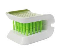 bylikeho Brosse de Nettoyage de Voiture, Outil de Lavage en Forme de U, Brosse antidérapante, Brosse à récurer Double Face pour Ceinture de sécurité, intérieur de Camion
