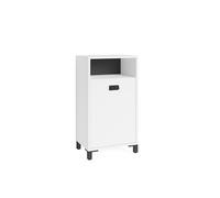 byLIVING Armoire latérale, Bois d'ingénierie, Blanc, B 42, H 77,5, T 31 cm