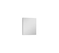 byLIVING Miroir Mural Jakob - Bord Blanc - 60 x 70 cm - Intemporel - Ensemble de Garde-Robe - Meuble de Salle de Bain - Miroir Design Moderne - 60 x 70 x 2 cm