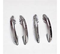 BYLKFC Couvercle Poignée Porte Extérieure Enjoliveurs De Poignées Porte Extérieures Pour VW Pour Passat CC B6 B7 3C b7.5 7. Protection Voiture Garniture(Argent)