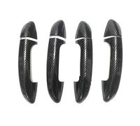 BYLKFC Couvercle Poignée Porte Extérieure Enjoliveurs De Poignées Porte Extérieures Pour VW Pour Passat CC B6 B7 3C b7.5 7. Protection Voiture Garniture(Noir 2)