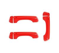 BYLKFC Couvercle Poignée Porte Extérieure Garniture De Poignée Porte Pour Jeep Pour Wrangler JL 2018-2023 Décoration Extérieure Hayon Voiture Garniture(Couleur 4)