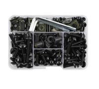 BYLKFC Ensemble de vis de carénage Boulons De Carénage pour Moto pour Yamaha TDM 850 900 A TDM850 TDM900 Kits De Boulons De Carénage Fixations Vis De Carrosserie Vis de Fixation Fixation(Noir)