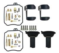 BYLKFC Kits Réparation pour Carburateurs Kit De Réparation De Carburateur pour Moto pour HYOSUNG GT125R GV125 GT 125 GT125 R 125R GV 125 Carb Reparation Kit(Ensemble 4)