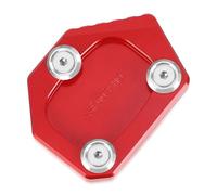 BYLKFC Latérale Support Béquille Extension De Béquille Latérale pour Ho&NDA VFR800X Crossrunner XL600/650V Transalp XRV750 RD07 Africa Twin Moto Extension(Rouge)