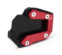 BYLKFC Latérale Support Béquille Plaque De Support De Béquille Latérale pour Moto pour Ho&NDA CRF1100L CRF 1100 L 1100L Africa Twin 2020-2021, Extension De Béquille Moto Extension(Rouge 1)