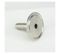 BYLSAGWHT 12mm Tube Barbed- Tri Clamp 1.5" Ferrule O/D 50.5mm 304 Stainless Steel Ferrule Clamp Pipe Connector Fitting