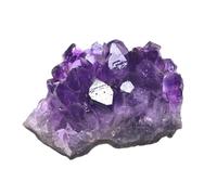 BYLSAGWHT Amethyst Crystal Cluster Geode Cave Stones Small Clusters Irregular Gemstone for Home Desk Decor,80-100g