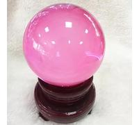 BYLSAGWHT Colored Crystal Balls Home Ornaments Glass Creative Crafts,80mm