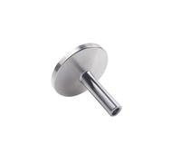 BYLSAGWHT KF16 KF25 KF40 KF50 304 Stainless Steel KF Vacuum Ferrule to VCR Connector Pipe Fitting Fit Tri Clamp(KF16,6mm)