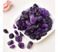 BYLSAGWHT Raw Crystals Stone Minerals Amethyst Rose Quartz Irregular Shape Rough Rock Aquarium Decoration (Color : Dreamy Purple, Size 100g)