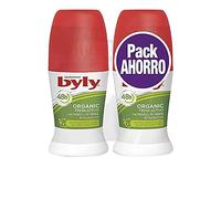 Byly Organic Extra Fresh Dã©Odorant Roll On 2x50ml