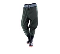 BYLYUIVN Pêche Waders Pantalon de pataugeoire de pêche imperméable en PVC, for la pêche, Les activités Aquatiques, Le Jardinage, la pataugeoire, l'escalade(115cm)