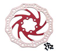 Bynccea 140mm 160mm 180mm 203mm Disque de Frein Rotors en Acier Inoxydable Vélo Frein À Disque Center Lock Rotor avec 16 Vis Fit pour Vélo De Route, VTT, BMX.