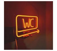 BYNGQW Néon Enseignes lumineuses Decor Panneau Néon Pour Toilettes, Flèche De Navigation Lumière LED Alimentation USB Pour Entreprise, Magasin, Salle De Bain, Bar, Décoration Murale 38cmx24cm(C)