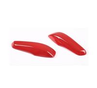 BYNGQW Poignée intérieure Voiture Autocollant De Garniture De Couvercle De Bol De Poignée De Porte Intérieure De Voiture, Accessoires pour Smart 451 Fortwo 2010 - 2015(Rouge,Une)