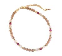 ByNGSDCC Bracelet Porte-Bonheur, Feng Shui Wealth Bracelet Multi-Gem Citrine Tourmaline Diamond-Cut Crystal Beads Chakra Gemstones Meditation Vacation Jewelry Prosperity Luck Money(Slim)