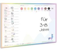 byNia® Sous-main en papier pour enfants, format A3, sous-main pour enfants, filles et garçons. Sous-main d'apprentissage de bureau pour enfants. Sous-main en papier pour enfants