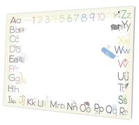 byNia® - Sous-main pour enfant - Format A3 - (ABC) - Sous-main de bureau pour garçon et fille - Idéal pour les enfants