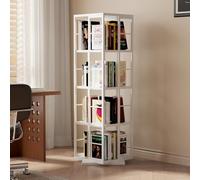 BYNYXI Bibliothèque ouverte en bois à 6 niveaux de 170 cm avec cadre en métal - Étagère décorative industrielle - Étagère de rangement pour bureau, chambre à coucher - 88 x 30 x 170 cm