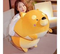 BYNYXI Jouet en Peluche Shiba Inu, 40cm Mignon Chien Shiba Inu Peluche Peluche Douce Oreiller en Peluche Peluche Corgi Peluche Jouet Kawaii Peluche Peluche Jouet pour Enfants garçons Filles Cadeau