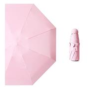 BYNYXI Parapluie Pliant Automatique, Mini Parapluie, Protection Solaire Anti-tempête, Parapluie Pliable, Parapluie Pliant Anti-UV à Ouverture Automatique pour Femme et Homme, 6cmx19cm