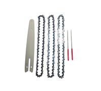 ByoBLu 6 pièces/Ensemble 8 Pouces Mini chaînes de tronçonneuse en Acier tronçonneuses électriques Accessoires chaînes de Remplacement Mini tronçonneuse électrique