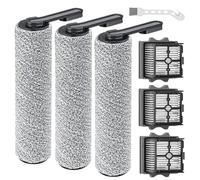 BYOFI Floor One S5 Pièces de rechange pour aspirateur sec et humide sans fil Tineco Floor ONE S5/Floor One S5 Pro, accessoires Tineco comprenant 3 filtres HEPA et 3 rouleaux brosses