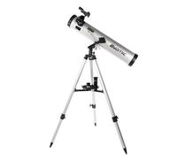 Byomic Télescope à miroir pour débutants 76-700 argent avec valise