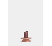 BYON Candlestick Lara XS, bougeoir en Verre soufflé à la Bouche Bordeaux/Rose, Forme Florale, 9 cm, Fait Main par ByON Studio 5280607806