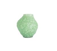 ByON Corallo 5280607613 Vase en Verre soufflé à la Bouche, fabriqué à la Main, Design sculptural avec Structure Corail Organique, Vert Pistache, Passe au Lave-Vaisselle, 13,5 cm