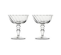 Byon Coupe à champagne italienne Opacity 15 cl lot de 2 Clair