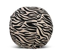 Byon Coussin Anima Ø35 cm Zebra-noir