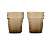 Byon Gobelet Opacity 30 cl lot de 2 Marron