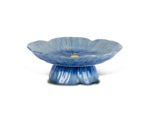 Byon Plateau à gâteaux Poppy Ø26 cm Bleu
