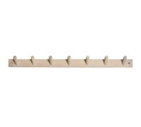 Byon Porte-manteaux Else naturel 7 boutons